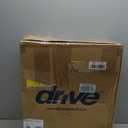 Drive Medical 2-in-1 Raised Toilet Seat with Removable Padded Arms, for Standard Toilets