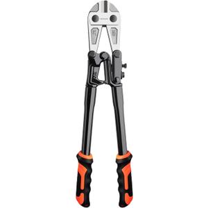 14 Inch Bolt Cutter Heavy Duty Forged T8 Steel Blade Wire Cutters for Chain/Metal/Screw/Rivet/Fence with Rubber Grip Handle