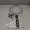 YISSVIC Electric Fly Swatter 4000V Bug Zapper Racket Dual Modes Mosquito Killer with Purple Mosquito Light Rechargeable for Indoor Home Office Backyard Patio Camping (Black-1 Pack)