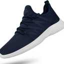 Feethit Mens Slip On Running Shoes Breathable Lightweight Comfortable Fashion Non Slip Sneakers for Men (8, Cs05 Blue)