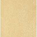 PATIKIL Light Gold Shiny EVA Glitter Foam Sheet 11.8 x 7.9 Inch 2mm Thick with Back Adhesive Sparkle EVA Glitter Felt for Crafts DIY Project, 5 Pcs