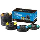 S SATC 20PCS Flap Discs 4 1/2 for Angle Grinder 40/60/80/120 Grit Flap Disc High-Density Bevel Type Angle Grinder Sanding Disc Abrasive Flap Disk #29