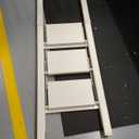 HillhutApex 3 Step Foldable Aluminum Step Ladder with Handgrip, Anti-Slip Pedal, 330 lbs Capacity, Lightweight & Portable for Home, Kitchen, Office, Garage (White)