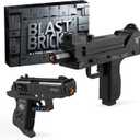 Walther PPK & MAC-10 Building Blocks Gun Sets Compatible with Lego, Featuring 2 Guns Models, Gift Ideas for Military Fans, Kids 8+ & Adults