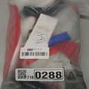 FUAMEY Dog Winter Jackets for Medium Dogs,Dog Coat with Harness Built in,Waterproof Dogs Snowsuits Warm Pet Jacket Zip Up Fleece Cold Weather Coats Reflective Puppy Vest with Pocket Red M