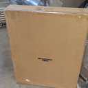 keny 29"-42.5" Baby Gate for Stairs, Auto Close Safety Dog Gate, Pressure Mounted Easy Walk Through Pet Gate for Doorways, Durable Stair Gate, 30" Tall, White