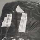 5 Pack 40-inch Suit Bag Garment Bag for Travel and Storage, Garment Bags for Hanging Clothes with Zipper and Visible Transparent Window, Black