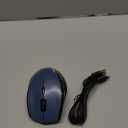 TECKNET Wireless Mouse Rechargeable,Mouse for Laptop Computer,2.4G USB Computer Mice Wireless,6 Button 6400 DPI Ergonomic Silent Mice, Portable Cordless Travel Mice-Wide Compatibility (Blue)