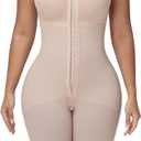 M MYODRESS Faja Body Shaper Post Surgery Tummy Tuck Bbl Lipo Compression Garment Fajas Colombianas Moldeadoras Invisibles (X-Large, Tan)