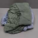 Fleece Newborn Sleep Sack Baby Swaddle,3-Way Adjustable Wearable Blanket,2 Pack Fleece Swaddling Sleeping Bag TOG 2.0 (Blue&Green, 6-12 Months)