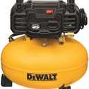 DEWALT Pancake Air Compressor, 6 Gallon, 165 PSI (DWFP55126)