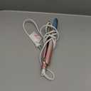 DORISILK Colorful Flat Iron 450 Degrees, Ceramic Hair Straightener and Curler 2 in 1, 30s Fast Heat Straightening Iron for Hair, Dual Voltage Hair Iron 1 Inch Salon Control Temp Gift for Women Girls