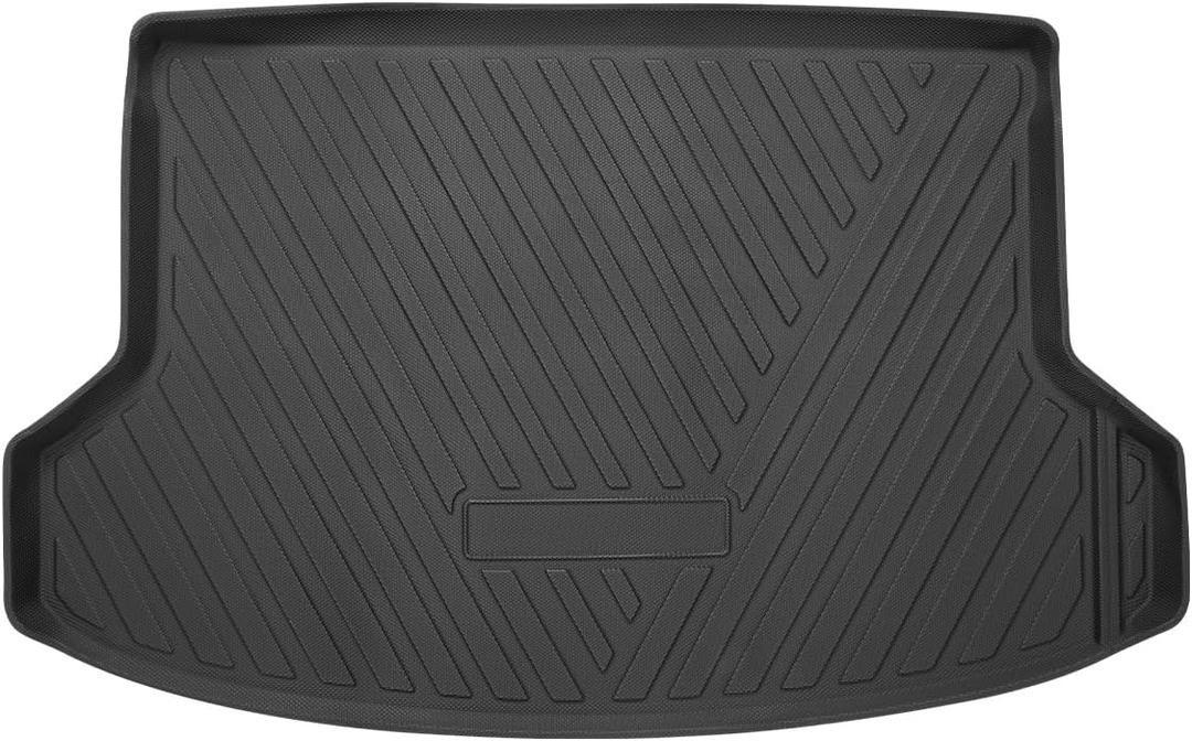 Powerty Trunk Mat for 2021-2025 2026 Kia Seltos Accessories Cargo Mats TPE All Weather Cargo Liner Heavy-Duty Trunk Liners(Just Fits Without Subwoofer)(No SX Turbo Models)