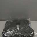 Memory Foam Seat Chair Cushion for Relieves Back Sciatica Pain Tailbone Pain Coccyx Degenerating Disc Orthopedic Osteoarthritis Prostate Cushion Low Back Pain Cushion Hip Shaping (Dark Gray)