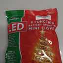 MAGOTAN Outdoor String Lights Christmas Lights 50 LED Battery Operated String Lights Fairy Lights for Christmas Tree Wedding Wreath Party Home Garden Indoor, Waterproof, 18ft, Warm White, 2 Pack