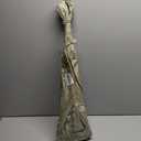 Leaf Rake for Lawns, Adjustable Garden Rake for Leaves with Long Handle, 61 Inches