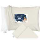 KeaBabies Toddler Pillowcase 13"x18" - Organic Cotton Toddler Pillowcase for Kids, Boys, Girls, Soft & Durable Cotton Cover for Miniature Sleepy Pillows, Cute Colors, Pillow Sold Separately (Clay)