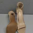 Ankis High Heels for Women 4 Inches, Black Nude Gold Stiletto Heels Open Toe Ankle Strap Heeled Sandals for Dressy Wedding Party. Size 8