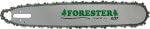 FORESTER 18" Replacement Chainsaw Bar & Chain Combo - 18in Length, .325 Pitch, .050 Gauge, K095 Mount, 72 Drive Link  Replacement Chain Saw Parts Kit For OEM Husqvarna, Jonsered, McCulloch