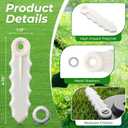 24 Pack Trimmer Blades Compatible with Echo 215712 Maxi-Cut/Pro Replacement Blades, with Washers, Compatible with Echo 215311/215511/215712X4/X5 Trimmers Brush Cutter Head