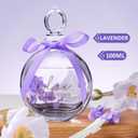 Mothers Day Gifts for Mom Daughter, Birthday Valentines Christmas Stocking Stuffer Gift Box for Women Wife Girlfriend Sister Best Friends Teachers, Violet Candle Gift Set, Self-Care Gifts for Her