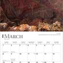 Sunrise Sunset | 2026 12 x 24 Inch (Hanging) Monthly Square Wall Calendar | Plastic-Free | BrownTrout | Nature Photography Science