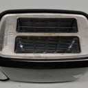 Toastmaster 2-Slice Cool Touch Toaster, Black With Stainless Accent
