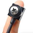 Wired Spy Camera Pinhole Convert Camera Mini Hidden Camera HD 1000TVL Small Portable BNC RCA Video Nanny Cam for CCTV Security Indoor Home Survelliance System DVR FPV 5V Adapter Included