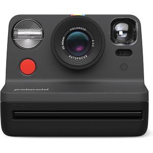 Polaroid Now 2nd Generation IType Instant Film Camera  Black (9095)