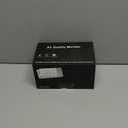 12 in 1 Air Quality Monitor Indoor, Portable CO2 Detector for CO2, Temperature (F), Humidity, VOC, PM2.5, PM1.0, PM10 & Time Display, Dual Chip & High Accuracy Air Quality Tester for Home