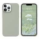 BENTOBEN for iPhone 13 Pro Case, Soft Silicone Gel Rubber Bumper Microfiber Lining Hard Back Shockproof Protective Phone Cover for iPhone 13 Pro 6.1", Copper Green