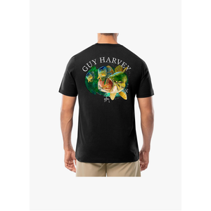 Guy Harvey Men’s Short Sleeve Cotton Graphic T-Shirt XL