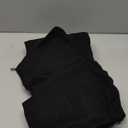 IVIR Cargo Pants Women High Waist Wide Leg Casual Pants with 7 Pockets Stretchy Drawstring Baggy Y2K Trousers (XX-Large, Black)