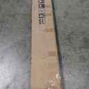 FREDBECK 36in x 84in Brown Barn Door with 6.6ft (79inch) Barn Door Hardware Track Kit and Handle Included, Double Surfaces, Simple Assembly is Required, K-Frame, Brown