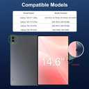 SPARIN 2 Pack Screen Protector for Samsung Galaxy Tab S11 Ultra/S10 Ultra/S9 Ultra/S8 Ultra 14.6 Inch, 9H Tempered Glass for Galaxy Tablet S11 Ultra, Anti-Scratch/Case Friendly