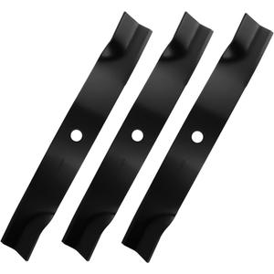 Mower High Lift Blade for John Deere 60 inch Deck TCU15881 M128485 M131958 M144196 M163983 TCU18990, 1023E 1025R 1026R 1550 1570 3 Pack