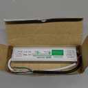 LED Driver 60W Waterproof IP67 Power Supply, 24V Transformer 90V-260V AC to DC for Strip Lights, Constant Voltage Products (1)