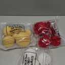 3 Sets of Toys, (Red, White, Yellow)