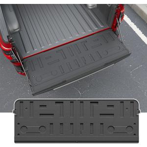 powoq Tailgate Mat Compatible with 2021 2022 2023 2024 2025 2026 Ford F150 Tailgate Cover Tailgate Liner TPE Replacement for 2021 2022 2023 2024 2025 2026 Ford F150 Accessories