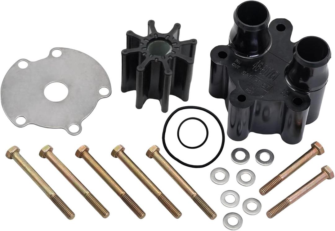 18-3150 Water Pump Impeller Kit with Plastic Housing Body for MerCruiser Alpha Bravo I II III GLM Boat Engines 46-807151A14 807151A7