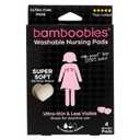 Bamboobies Ultra Thin Washable Nursing Pads 4 Count, 4 CT
