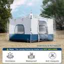 Camping Cube, Inner Tent for 10' x 10' Pop Up Canopy, 4-6 Person Canopy | Fits 10' x 10' pop up canopies, four-sided enclosure for privacy, fully vented roof, easy setup, 9.5*9.5*7.8ft