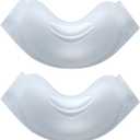 2 Pack Nasal Cushion for PR DreamWear, Much Soft Silicone Gel for CPCP Users (Size Medium)