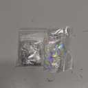 Yinkin 355 Pcs DIY Suncatcher Kits for Adults Colorful Crystal Sun Catchers Making Kits Indoor Window Hanging Prisms with Chain Pendant Ornament Suncatcher DIY Crafts for Garden Decoration(Silver)