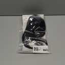 Benehair Clip on Bangs for Women Human Hair, Fake Bangs Clip Human hair, Middle Part Bangs Clip in Hair Extensions Hair Pieces with Temples for Daily Wear (Black)