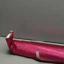 VEELIKE Hot Pink Glitter Wallpaper Stick and Peel Sparkle Pink Wallpaper for Girls Bedroom 15.7''x354'' Removable Glitter Fabric Vinyl Roll Self Adhesive Pink Contact Paper for Walls Cabinets Drawers