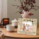 Family 4x6 Picture Frame, Family Reunion Gifts for Christmas Photo Frame, Gifts for Families Members Wooden Photo Picture Frames