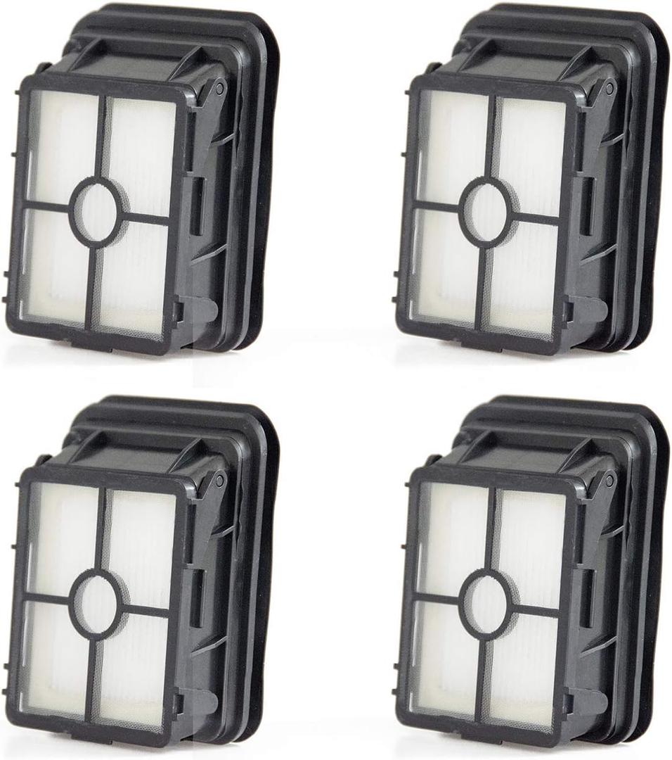 4 Pack 1866 Replacement Filters Compatible with Bissell Crosswave 1785 3888A 2551 & Crosswave Pet Pro 2306 & 2554 2596 CrossWave Cordless Max & Crosswave HydroSteam 35151 3518 Wet Dry Vacuum Cleaner