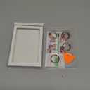 5 Pack Cover Compatible with Oura Ring Gen 4/Oura Ring Gen 3/3 Horizon, Surport Charging with Cover on, Anti-Scratch TPU Protector for Women Men (Clear+Silver+Gold+Rosegold+Pink, Size 10)