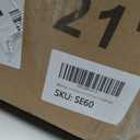 21 in. W x 4 in. H Engineered Stone Sidesplash for Bathroom Vanity Sink Top in Carrara White